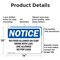 Signmission No Food Allowed On Turf Drinks With Lids, 14 in W x Rectangle, Aluminum OS-2PACK-NS-A-1014-L-14556 - alternate 6